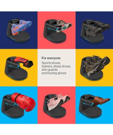 Shoefresh Shoe Freshener & Boot Dryer - Electric Shoe Deodorizer and Odor Eliminator - Black Limited Edition - Buy Online on GoSupps.com