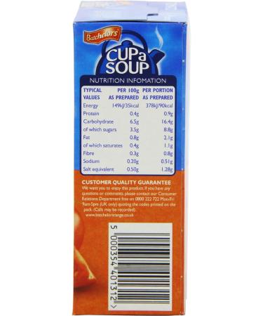 Batchelors Cup a Soup Tomato 4 Sachets 93g (Pack of 9) - Delicious and Convenient Soup Mix - Buy Online on GoSupps.com
