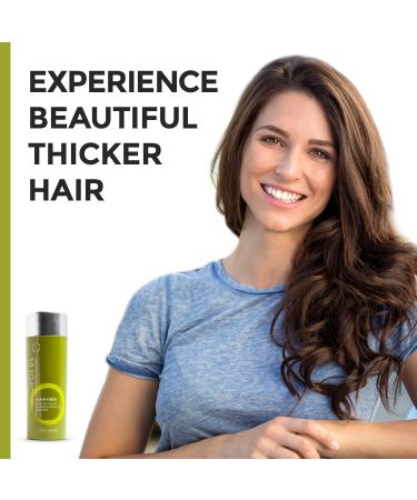 Hair Powder for Thinning Hair - Instant Root Concealer | Light Brown 60g - Wind & Sweat Resistant Hides Scalp Shine in 30 Seconds - Buy Online on GoSupps.com