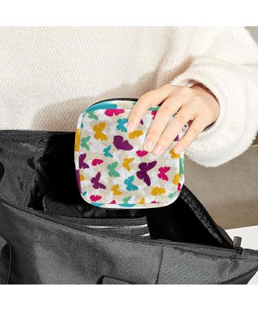 Buy Women's Bonds Storage Pockets Stillpad Halter - Colorful Butterflies Portable Period Kit Bag | Feminine Products for Girls - Buy Online on GoSupps.com