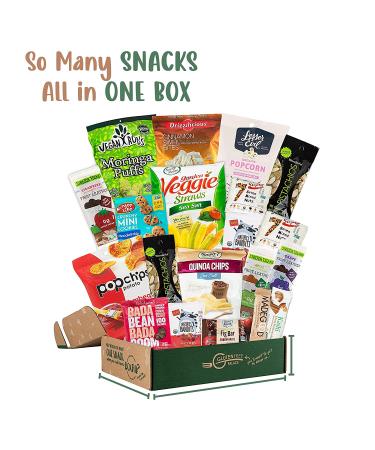 Vegan Healthy Snacks Variety Pack - 20 Count | Guilt-Free Treats - Buy Online on GoSupps.com