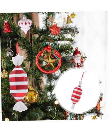 PRETYZOOM 1pc Outdoor Christmas Tree Home Decor Candy Christmas Ornaments Chic Pendant Props Supplies Painted - Buy Online on GoSupps.com