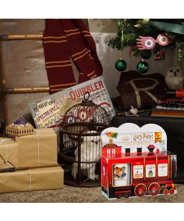 Harry Potter Mug & Hot Chocolate Gift Set - DIY Flavour Changing Hot Drink with Marshmallows | Magical Secret Santa Gift & Stocking Filler + Gift Card - Buy Online on GoSupps.com