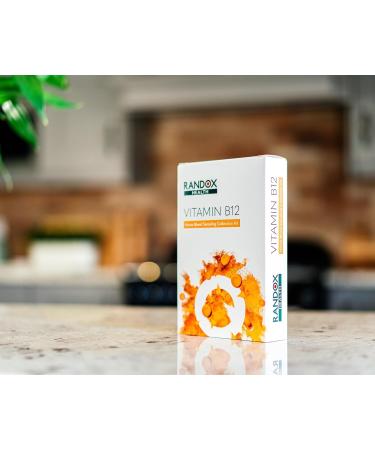 Vitamin B12 Test Kit by Randox Health | At-Home Blood Test | Personalised Report | Results in 2-3 Days - Buy Online on GoSupps.com