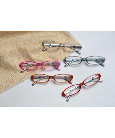 Buy Eyekepper 5 Pack Ladies Reading Glasses - Stylish Readers for Women 5 Pairs Mix 2.75x Magnification - International Shipping Available - Buy Online on GoSupps.com