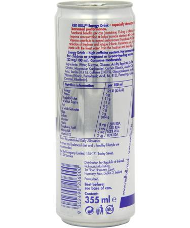 Red Bull Energy Can 355 Ml (pack Of 12) - Buy Online on GoSupps.com