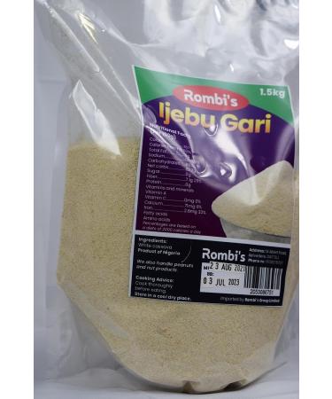 Rombis Nigerian Ijebu Gari 15 kg Nigerian Ijebu Gari - Buy Online on GoSupps.com