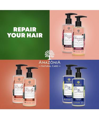 All Natural Shampoo for Men & Women - Hair Repair Formula with Sodium PCA & Lactic Acid - Daily Moisturizing Anti-Dandruff Shampoo - 6.8oz - Buy Online on GoSupps.com