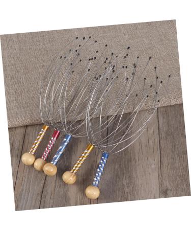 Frcolor 5-in-1 Head Scratcher & Hair Stimulation Massager | Full-Body Massage Tool & Scalp Scratch Filler for Hair Growth | International Shipping Available - Buy Online on GoSupps.com