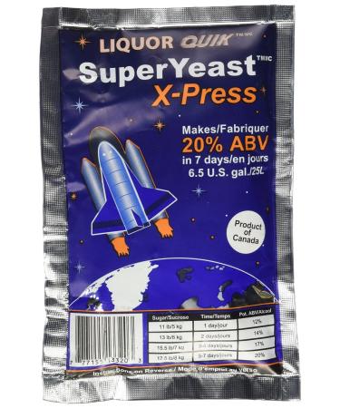 Liquor Quik Super Yeast X-Press (Makes 6.5 U.S. gal./25L)
