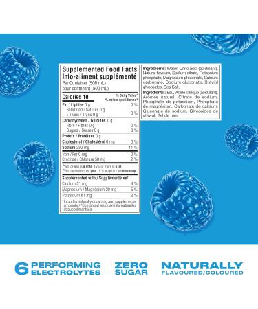 Cwench Electrolyte Hydration Ready To Drink Blue Raspberry 12x500ml - Buy Online on GoSupps.com