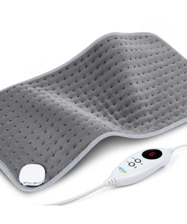 2023 Newest heating pillows alljoy electric heating pillows with automatic switch -off 6 heating levels heat pillows for back neck shoulder cramps 60x30cm
