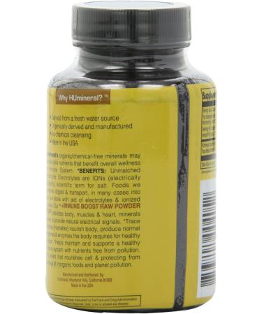 Humineral Humic & Fulvic Mineral Immune Boost Raw Powder - 60 Count Supplement - Buy Online on GoSupps.com