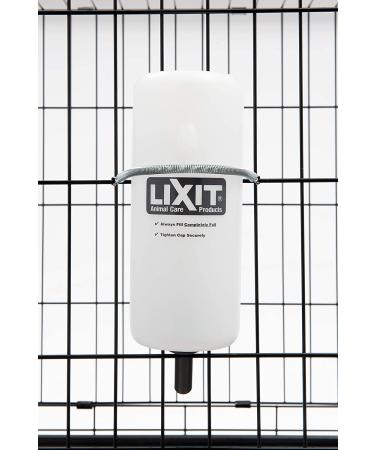 Lixit 32oz White Dog Water Bottle - Leak-proof Pet Water Dispenser - Buy Online on GoSupps.com