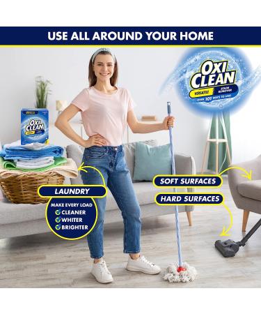 OxiClean Versatile Stain Remover Powder 3 lbs - Powerful Stain Fighter - Buy Online on GoSupps.com
