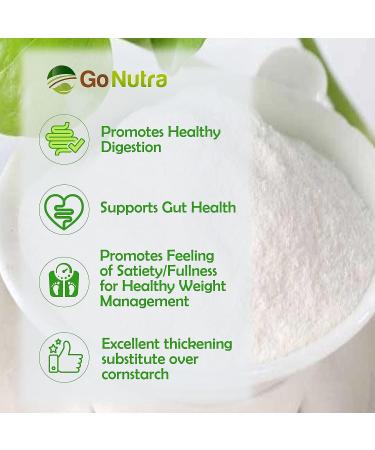 Konjac Root Extract Powder 2.2lb - Glucomannan Prebiotic Fiber Supplement for Regularity & Keto Diet - Cornstarch Substitute - Amorphophallus Konjac Pure 1kg - Buy Online on GoSupps.com
