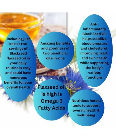 MAWANS Black Seed Flaxseed Oil Herbal 125ml 100% Pure Natural Extract Medical Halal Cold Pressed Glass Bottle Two in One (2) - Buy Online on GoSupps.com