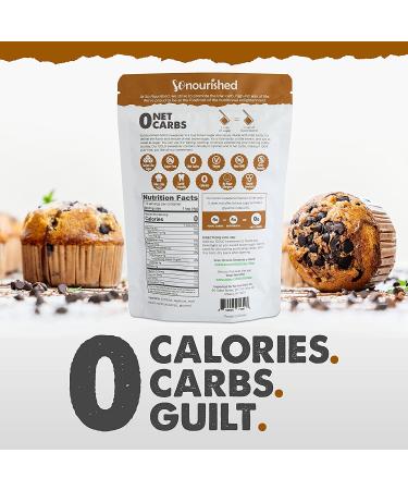 Monk Fruit Erythritol Sweetener 1lb - Brown Sugar Alternative for Low Carb Dieters & Diabetics - Non-GMO, No Calorie Substitute - Buy Online on GoSupps.com