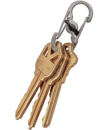 Nite Ize KeyRack Locker Steel Carabiner Chain with 6 Locking S-Biners - Stainless Steel - Buy Online on GoSupps.com