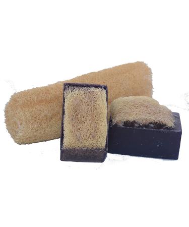 Luffa Soap Bar (4.5oz) - Handmade Lavender Exfoliating Glycerin Soap | Falls River Soap - Natural Skincare International Shipping - Buy Online on GoSupps.com