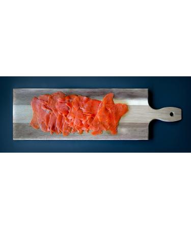 Wild Caught Pacific Canadian Smoked Salmon Sockeye Lox - Sugar Free 16 oz - 1 lb Pack - Buy Online on GoSupps.com