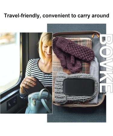 Bovke Diabetes Supplies Travel Carrier - Efficient Storage for Blood Sugar Test Kits Test Strips Medications & More - Black - Buy Online on GoSupps.com