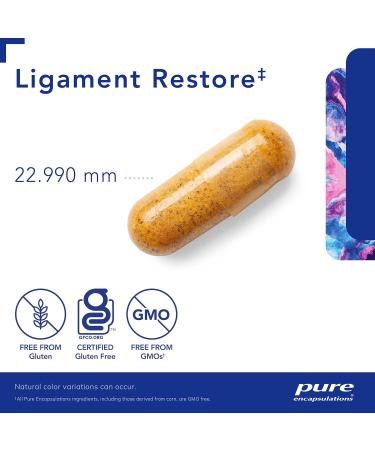 Pure Encapsulations - Ligament Restore - Supplement Helps Maintain Healthy Cartilage and Joints* - 120 Vegetable Capsules - Buy Online on GoSupps.com