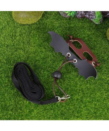Adjustable Lizard Traction Rope Climbing Pet Belt - 3 Pieces Cool Leather Wings Leash for Training | International Shipping - Buy Online on GoSupps.com