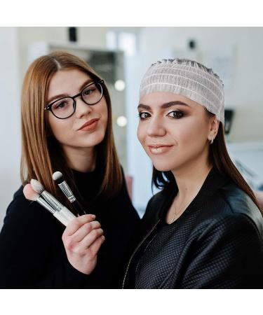 Chuangdi 100 Pieces Disposable Spa Headbands - Soft Non-Woven Facial Hair Bands for Women and Girls - Buy Online on GoSupps.com