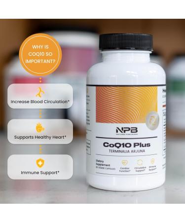 Nature's Pure Blend COQ10 Plus - Premium Nutritional Supplements for Heart Health Blood Pressure Support Energy Boost Antioxidant Protection & Immune Support - Shop Internationally - Buy Online on GoSupps.com