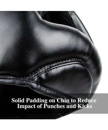 FitsT4 Boxing Headgear | Sparring Head Guard for Martial Arts Training | PU Leather | Large-X-Large - Buy Online on GoSupps.com
