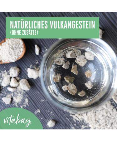 VITABAY Zeolith Powder 1000g - 95% Clinoptilolith - Ultra-Pure Natural Zeolite Powder for Detox & Health - Buy Online on GoSupps.com