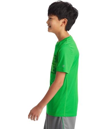 C9 Champion Boys' Tech Short Sleeve T-Shirt - Medium Green | Screen/Game Mode - Buy Online on GoSupps.com