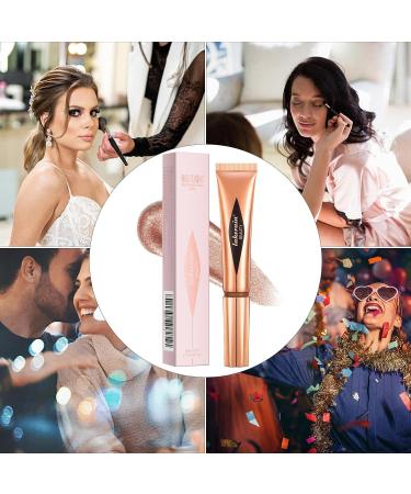 Contouring Stick | Multifunctional Bronzer - 12ml Makeup Stick Plaster Design Highlight Bronzer Shaping Trimming Stick with Air Cushion Applicator Sritob High Gloss Liquid 04# - Buy Online on GoSupps.com