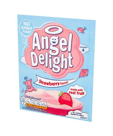 Angel Delight No Added Sugar Strawberry Dessert Mix - 21x47g