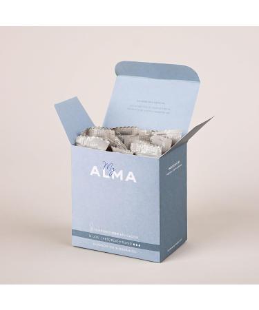 MyALMA Organic Tampons with Bio-Plastic Applicator - Super Absorption (9-12g) | Eco-Friendly Feminine Care - Buy Online on GoSupps.com