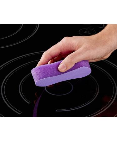 Scotch-Brite Cooktop Glass Stovetop Cleaning Pads - 4 Count, Multi-Color - Tackle Burnt-On Messes Efficiently - Buy Online on GoSupps.com