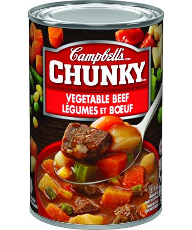 Campbell's Chunky Vegetable Beef Soup 515 mL (Pack of 12) - Buy Online on GoSupps.com