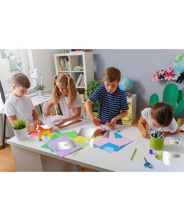 6 x 9 inches Flexible Adhesive Mirror Sheet - Non-Glass Stick on Mirror Tiles for Crafts and Wall Decor - Buy Online on GoSupps.com