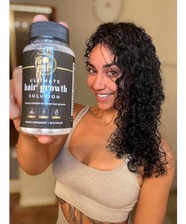 Hair Growth Supplement for Women - Thicker Fuller Stronger Hair | Vegan Anti-Hair Loss Treatment | 1 Month Supply - Buy Online on GoSupps.com
