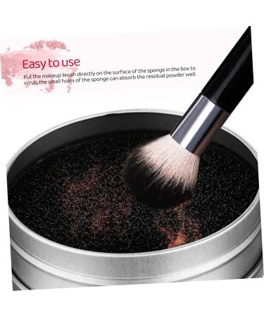 9 Sets Makeup Brush Cleaning Box blush makeup brush Removal Sponge for Eye Shadow Blush makeup sponge makeup cleaner dry cleaning sponge dry sponge Tinplate the lazy makeup remover - Buy Online on GoSupps.com