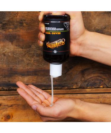 Suavecito Beard Wash Set - Cleansing & Conditioning Beard Kit for Men (8 oz. each) - Buy Online on GoSupps.com