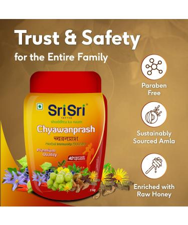 Sri Sri Tattva Chyawanprash 1Kg Pack van 2 - Buy Online on GoSupps.com