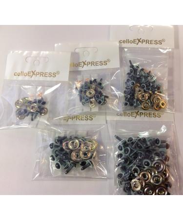 Pack of 5 Pairs - Mixed Cats Crystal Eyes with Metal Backs - 9mm - Safety Eyes for Soft Toys or Teddy Bears - Buy Online on GoSupps.com