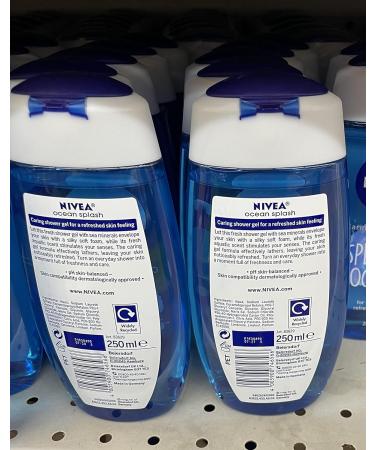 Nivea Shower Splashy Ocean - Refreshing Body Wash for an Invigorating Clean | Shop Internationally - Buy Online on GoSupps.com