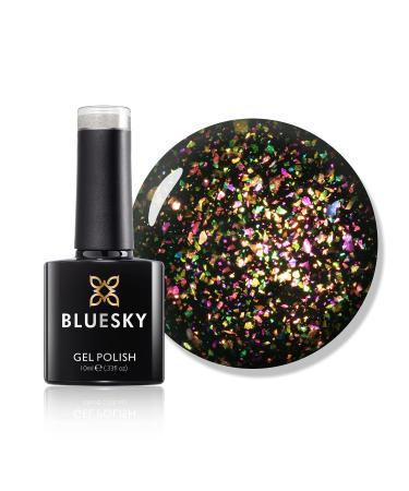 Bluesky Gel Nail Polish Galaxy 01 The Big Bang Glitter 10ml (Requires Curing Under UV LED Lamp) The Big Bang 10 ml (Pack of 1)