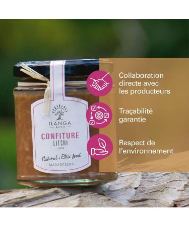  Ilanga-Nature Ilanga Nature - Lychee Jam 220g - Madagascar - Buy Online on GoSupps.com