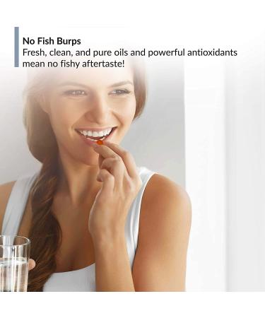 BioTrust OmegaKrill 5X EPA & DHA Fish Oil Supplement for Joint, Heart, and Skin Support | Burpless Omega-3 and Krill Oil with Immune and Eye Benefits (30 Servings) - Buy Online on GoSupps.com