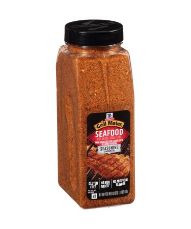 McCormick Grill Mates Seafood Seasoning, 23 oz - One 23 Ounce Container of Fish Seasoning, Enhancing Flavor of Seafood, Beef, Poultry, Vegetable Dishes and More