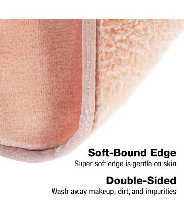 Eurow Makeup Removal Cloth 5x5 Inches Coral - Pack of 10 | Washable & Reusable - Buy Online on GoSupps.com